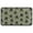 Green Bigfoot Pattern, variant on Black Bigfoot Pattern Door Rugs,Washable Non Slip Door Mats Indoor,Decorative Door Mats,Entry Mat Indoor for Entrance,Bedroom,Kitchen,Bathroom,30"x17"