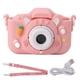thumbnail image 1 of Children Camera 2in Screen AI Face Recognition Multifunctional USB Charging Automatic Kids Game Camera Pink, 1 of 5