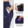 thumbnail image 2 of BALEAF Women's Swim Capris Pants 18" Quick Dry Modest Swimsuits 2025 UPF50+ Beach Bathing Suit Bottoms with Pockets Lightweight Navy M, 2 of 7