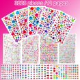thumbnail image 2 of Gem Stickers EODIEBN 3228 piezas de pegatinas autoadhesivas con diamantes de imitación, 2 of 8