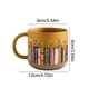 thumbnail image 3 of Taza de café de cerámica para oficina y hogar – taza blanca verde amarilla de 12oz para café, té, bebidas calientes y frías – Cómoda asa en escritorio y dormitorio, 3 of 6
