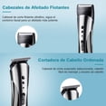 thumbnail image 4 of Cortapelos para Hombres,Afeitadora El&eacute;ctrica con 4 Peine L&iacute;mite,Recortadora El&eacute;ctrica para Hombres,4 en 1M&aacute;quina Cortapelo Rasuradoras para Hombre, Barbero, 4 of 8