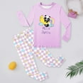 thumbnail image 1 of Ensemble de Pyjamas pour Enfants Chandail Col Rond Doux Été Filles Garçons Taille 6T, 1 of 3