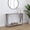 Gray Wash, variant on Merrick Lane Modern Farmhouse Engineered Wood Entryway Table and Powder Coated Steel Accents in Gray Wash