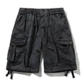 thumbnail image 2 of Pantalones Casuales Masculinos Camuflaje Multi Bolsillo Ropa de Trabajo Cortos Capris Sueltos para Senderismo Al Aire Libre Y Trabajo, 2 of 4