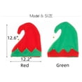 thumbnail image 2 of Phenas Christmas Santa Hats 4 Pcs Family Pack,Unisex Red Plush Small and Large Santa Hat, 2 of 6