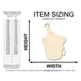 thumbnail image 2 of Unfinished Wood Pail and Sand Bucket Shape | DIY Craft Cutout | up to 46" DIY 36" / 1/2", 2 of 3