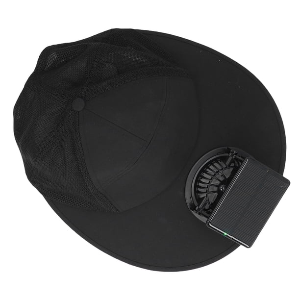 Sombrero De Playa De Pesca, Sombrero De Ventilador Solar Cómodo Con Ala Ajustable, Control De Voz AI Para Correr