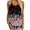 Pink, variant on Aayomet Tops For Women Women's Boho Floral V Neck Spaghetti Straps Tank Top Summer Sleeveless Shirts Blouse,Black S