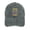 Gray, variant on Thick Thighs And Mardi Gras Vibes Charcoal Baseball Cap for Men Women, Adjustable Snapback Hats Cotton Hat