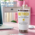 thumbnail image 6 of Retirement Gifts For Women 2025 - Retired Under New Managerment See Grandkids For Details 20oz Tumbler - Retirement Grandma Mug, Funny Retirement Cups For Her, Coworkers, Mothers Day, 6 of 6