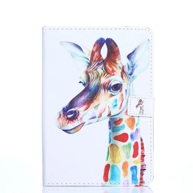 Couverture Magnétique Imprimée Colorée pour e-Books Remarquables 10,3 Pouces Support Universel pour Tablette 10,1 Pouces case+ pen Blanc