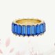 thumbnail image 3 of EeaseMX Anillos de color arcoíris, elegantes anillos para los dedos, anillos para mujer, decoración para los dedos, anillos de joyería, azul 8, 3 of 8