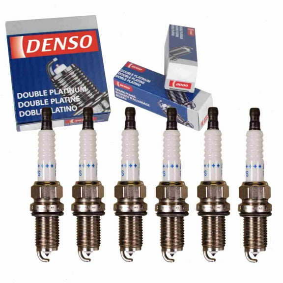 6 pc DENSO 3284 Spark Plugs for 22401-1P117 22401-97E17 22401-97E67 98079-571-4H 98079-571-5H 98079-571-BH 98079-571-CH PK22PR-L11S Ignition Wire Secondary Fits select: 2007 ,2011 HONDA CIVIC