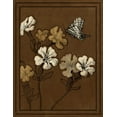 thumbnail image 2 of Vision Studio 20x24 Black Ornate Wood Framed with Double Matting Museum Art Print Titled - Gilded Blossom III, 2 of 4