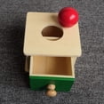 thumbnail image 5 of ER Caja de bolas de madera juguetes Montessori juguetes coordinación mano-ojo B Excelente Rendimiento, 5 of 5
