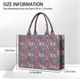 thumbnail image 1 of Large Capacity Tote Bag,Red Boho Ethnic Geometric Pattern Handbag Fashion Luxury Tote Bag,15.7"x13"x 5.1" Inches,Laptop Compatible, 1 of 2