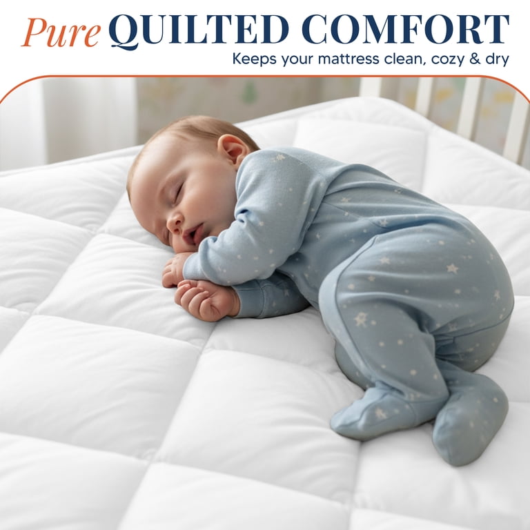 Lux Decor Collection Twin Waterproof Quilted Mattress Pad photo 3