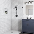 thumbnail image 3 of Brondell Nebia Magnetic Shower Head with Handheld Spray Combo, Yuba NE80, Halonetic Adjustable High-Pressure Showerhead, 5- Setting, Precision Nozzle, Matte Black, 3 of 12