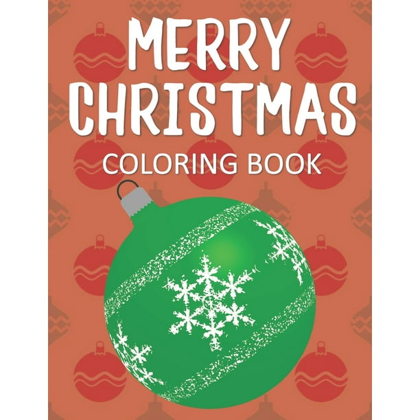 coloring book i love christmas