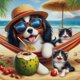 thumbnail image 5 of Kit Punto Cruz Perro Impreso Hilo Algodón Ecológico Bordado Arte 40x40cm 11CT, 5 of 8