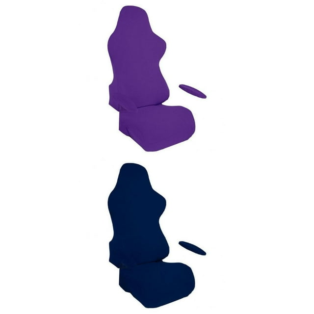 2 piezas de funda para silla de juegos de ordenador de oficina poliéster ergonómico Universal