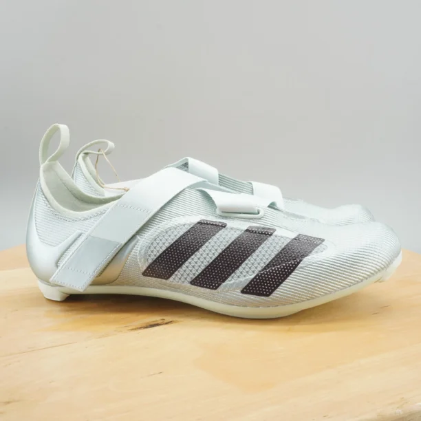Adi-das The Indoor Cycling Mens Size 8.5 Shoes Linen Green Metallic 3-Bolt NEW