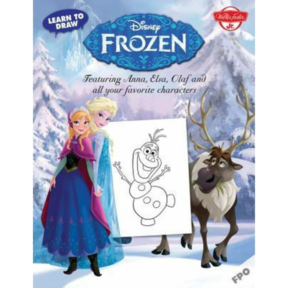 Pre-Owned Learn to Draw Disney's Frozen: Featuring Anna, Elsa, Olaf, and all your favorite characters! (Licensed Learn to Draw) (Paperback) 1600584969 9781600584961