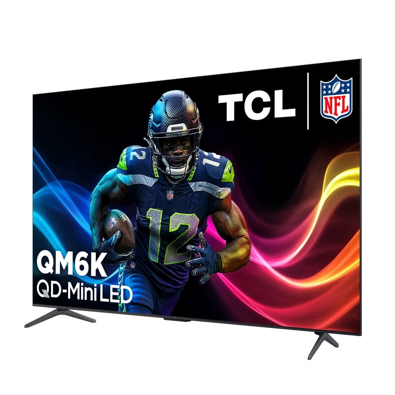TCL 75" Class QM6K Series QD-Mini LED QLED 4K UHD HDR Smart Google TV (NEW 2025) - 144Hz, Dolby Atmos Onkyo Audio, Halo Control System - 75QM6K gallery view