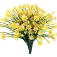 thumbnail image 1 of ZOELNIC 12 Bundles Artificial Flowers Outdoor Fake Flowers for Decoration UV Resistant No Fade Faux Plastic Plants Garden Porch Window Box Décor, 1 of 8