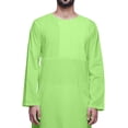 thumbnail image 2 of Atasi Chemise KurtaForMen en Coton à Manches Longues Col Rond, 2 of 5