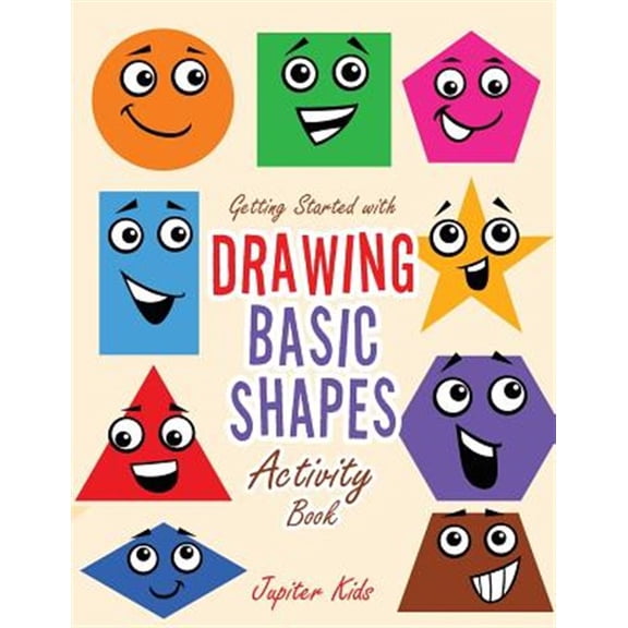 Pre-Owned Getting Started with Drawing Basic Shapes Activity Book, (Paperback)