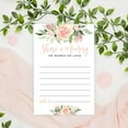 thumbnail image 4 of Koyal Wholesale Share a Memory Cards, Peachy Roses Cards for Wedding, Life Memories, Guestbook, 4" x 6", 52-Pk, 4 of 5