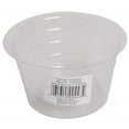 thumbnail image 1 of 4 in. Clear Plastic Saucer, Pack of 25, 1 of 1