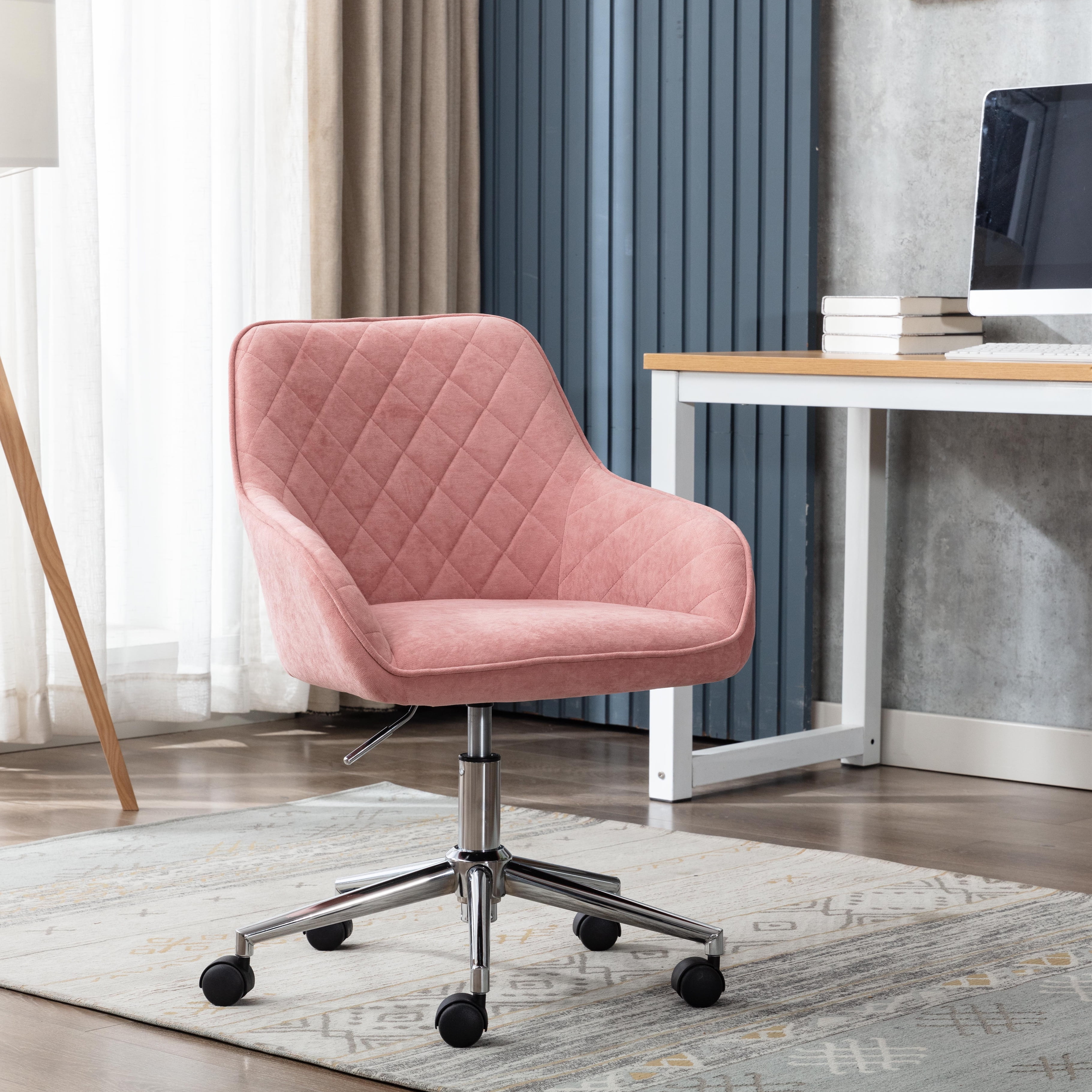 Details about   High-Back Office Chair Desk Chair Swivel Lift Adjustable Computer Chairs Pink 