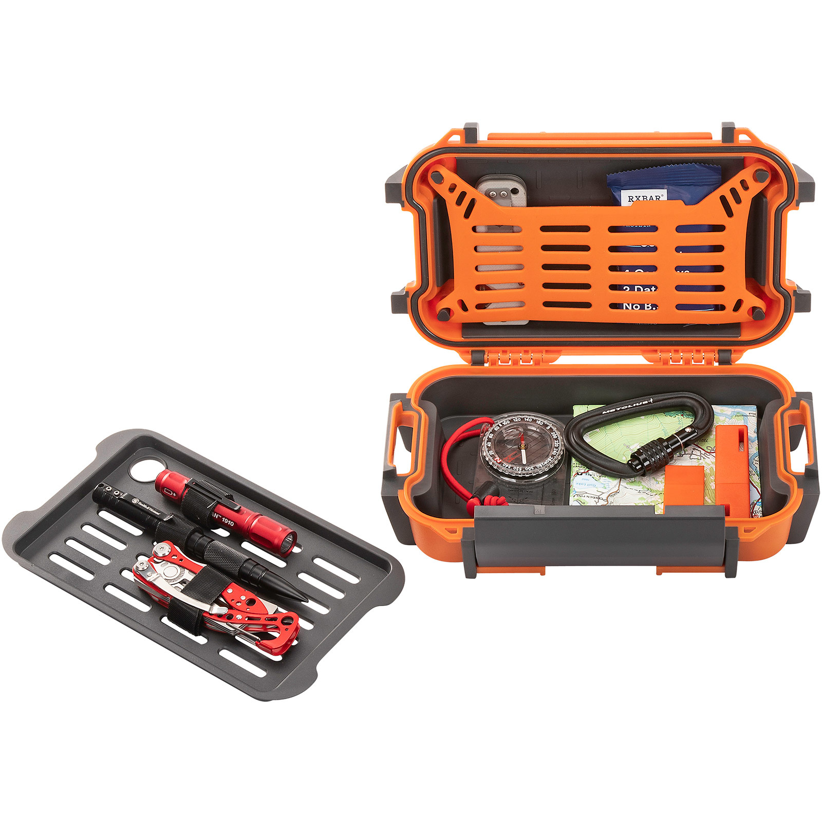 Pelican R40 - Hard case - polycarbonate, ABS plastic, thermoplastic polyurethane (TPU), nylon straps, stainless steel pins, thermoplastic rubber ...