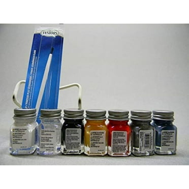 TESTOR PAINT HOUSEHOLD GLOSS ENAMEL KIT (6) COLORS TES9115-BULK