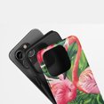 thumbnail image 4 of Flamingo Tropical For All iPhone Series Protective Phone Case Hawaiian Summer Pink Green, 4 of 7
