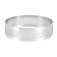 thumbnail image 4 of 8CM Stainless Steel Perforated Tart Ring Shell Pan Mousse Pie Quiche Circle Mold with Holes Baking Tools, 4 of 9