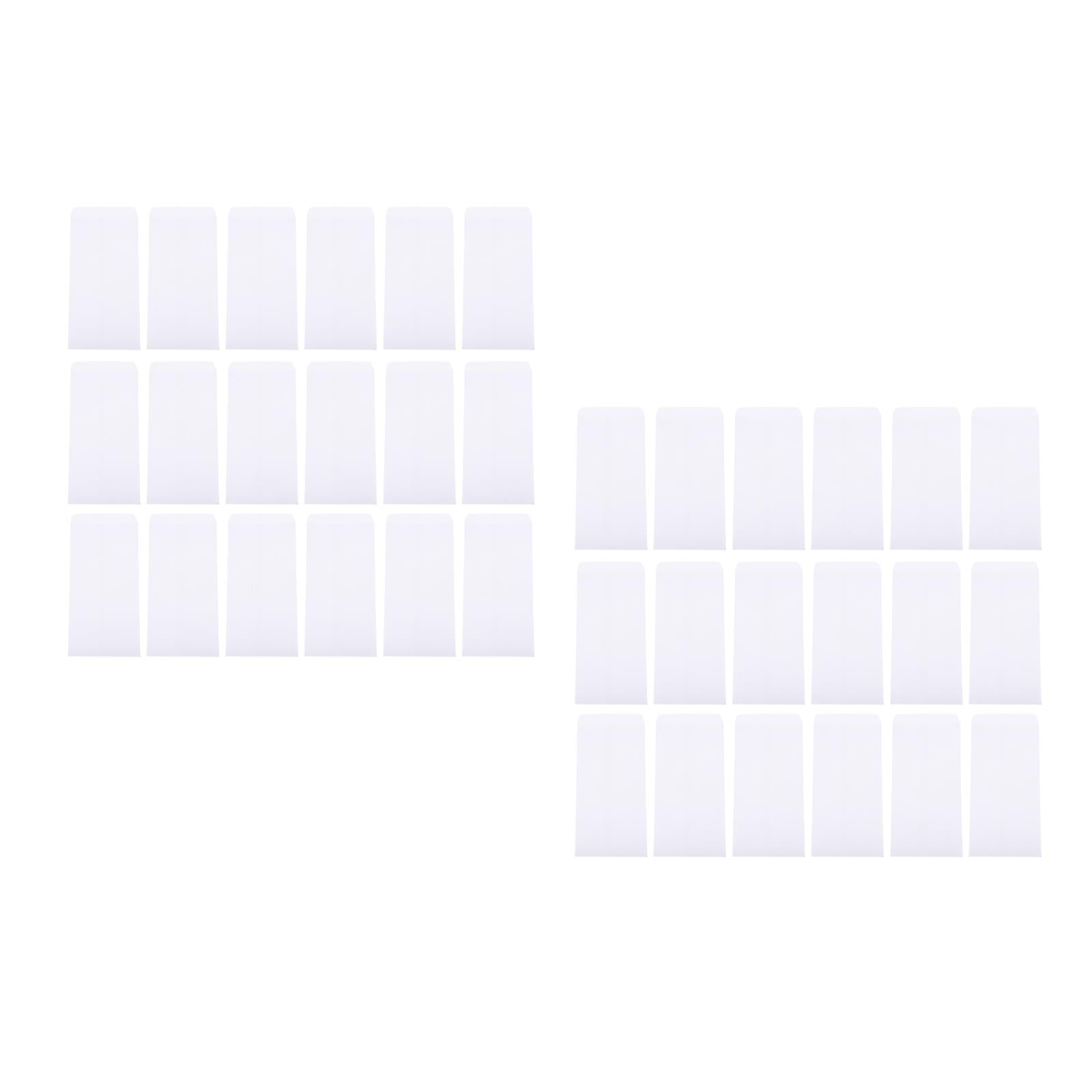 TAILTOSS  White Paper Cash Envelopes Self-Seal for Home and Office 200Pcs
