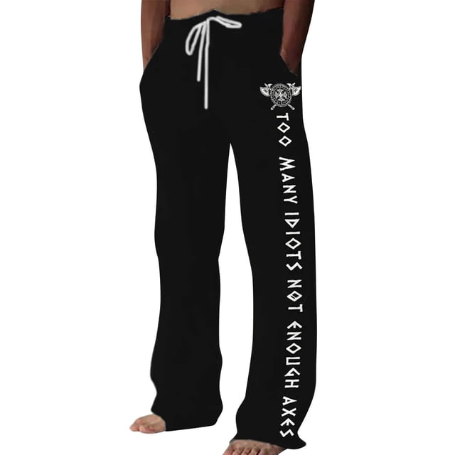 Botanical Linen Blend Straight Leg Pants for Everyday Casual Wear with Drawstring Detail and Comfortable Fit