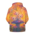thumbnail image 2 of Uourmeti Sunshine Cartoon Axolotl Mushroom Lightweight Zip Up Hoodie for Boys Girls Long Sleeve with Pockets Comfy Casual Fall Outerwear Size 10-12, 2 of 7