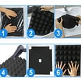 thumbnail image 3 of 72Pcs 30X30X2.5cm Sound Insulation Insulation Foam Sound Insulation Foam, 3 of 8