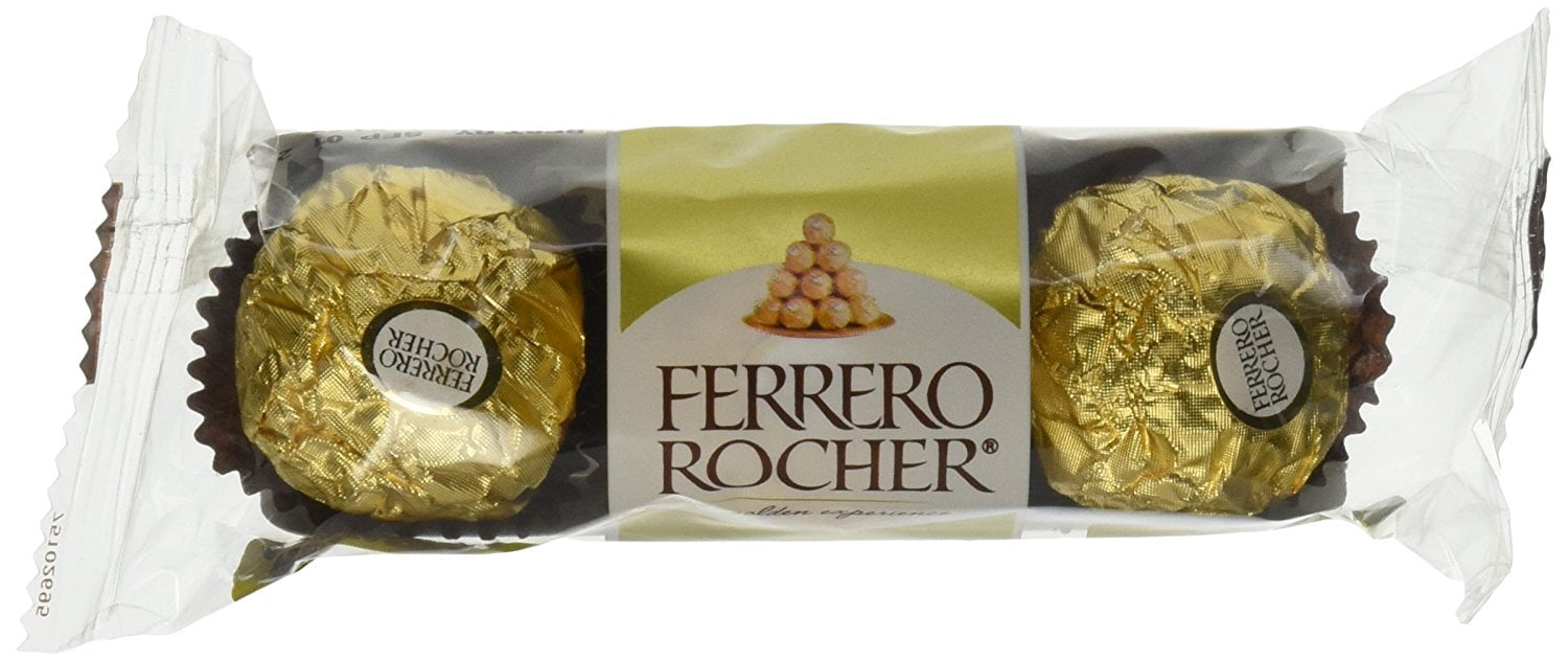 Ferrero Rocher Fine Hazelnut Chocolates 12 Individually Wrapped 16.1