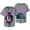 Grey, variant on I Saw The TV Glow Merch Baseball Jersey Shirt V-Neck Women Men Short Sleeve Streetwear Fashion Clothes