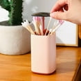 thumbnail image 1 of TIMIFIS Toothpick Cases, Toothpick Case Automatically up High Value Home Personalized Commercial Cream Wind Portable Toothpick Bathroom Organizer, 1 of 6