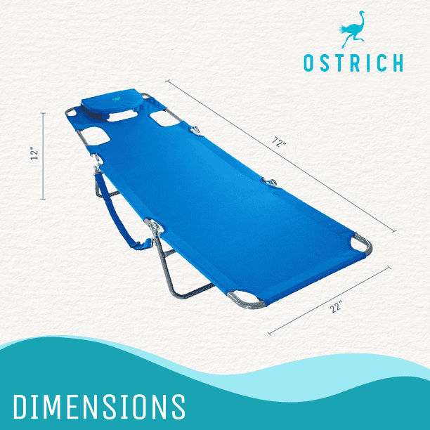 Ostrich chaise lounge beach chair 2025