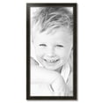 thumbnail image 2 of ArtToFrames 19" x 39" Honors Black with Gold Picture Frame, 19x39 inch Black Wood Poster Frame (WOM-5158), 2 of 7