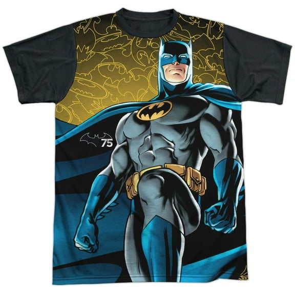 Batman Men's 75 Glow Sublimation T-shirt White