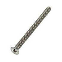 Hillman 825532 10-32 x 0.5 in. Phillips Flat Head Stainless Steel Machine Screw